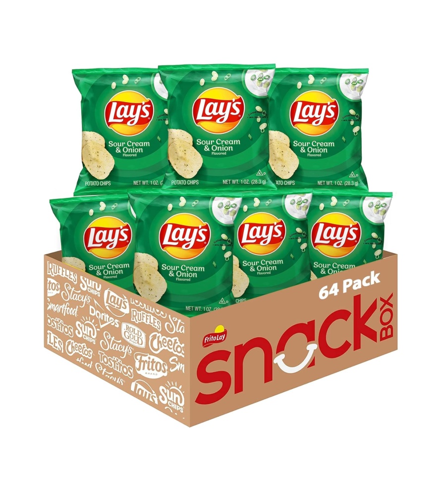 Lay’s Potato Chips, Variety Pack, 1 Ounce (Pack of 40)